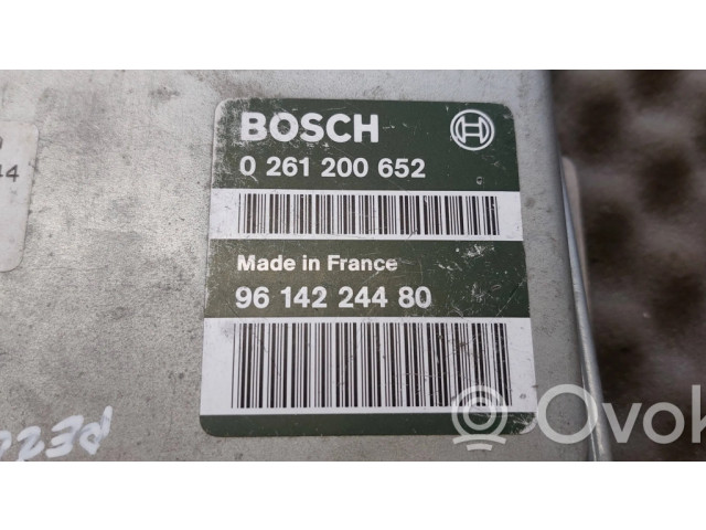 Блок управления двигателя 0261200652, 9614224480 Peugeot 306