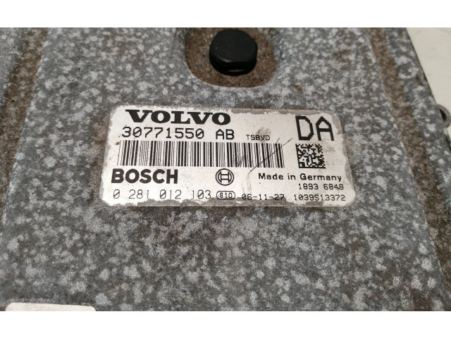 Řídící jednotka 30771550AB, 0281012103 Volvo XC90 2008