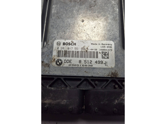 Řídící jednotka 0281017551, 8512499 BMW X1 E84 2011