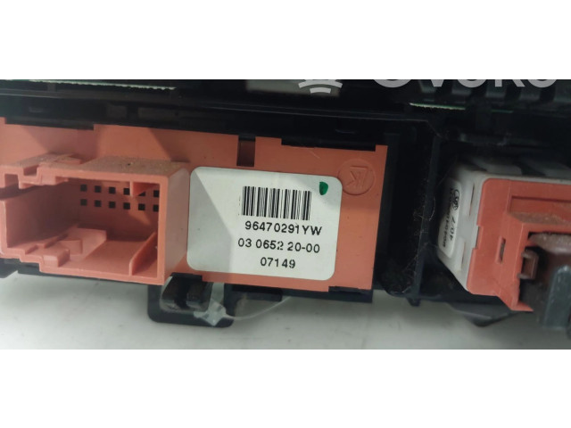 Блок управления климат-контролем 96573328YW Citroen Berlingo