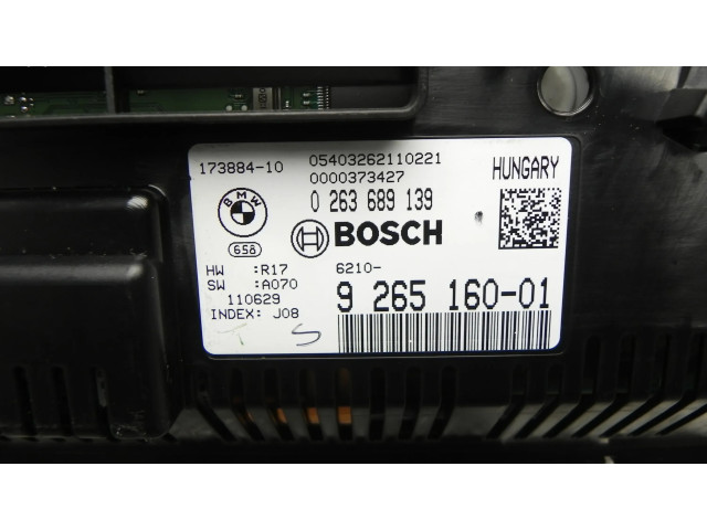 Přístrojová deska BMW 7 F01 F02 F03 F04 2011 9265160