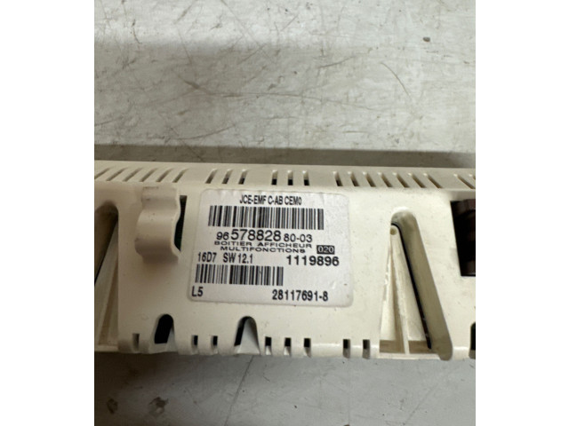 Экран/ дисплей / маленький экран 9657882880, 281176918   Citroen Berlingo    