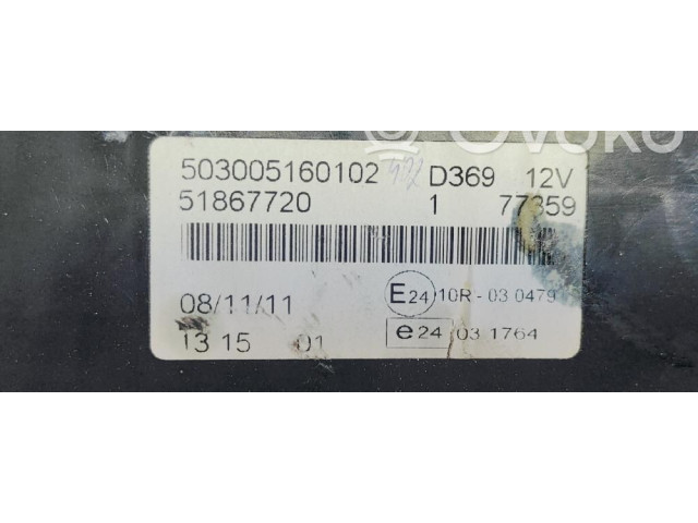 Přístrojová deska Fiat Doblo 2009 51867720