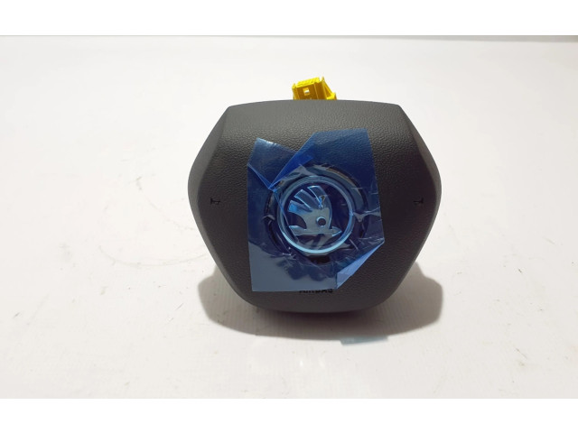 Подушка безопасности водителя 3V0880201AM Skoda Octavia Mk4