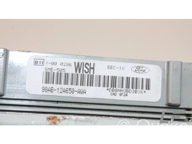 Řídící jednotka 98AB12A650AWA Ford Escort 2002