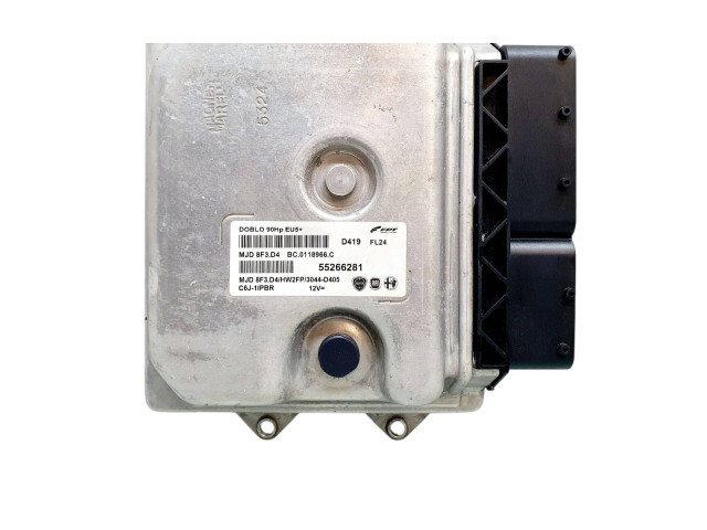 Блок управления двигателем Блок управления 55266281, BC0118966C   Opel Combo D