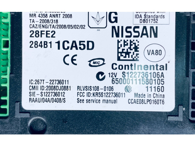 Блок комфорта 284B11CA5D   Infiniti FX   