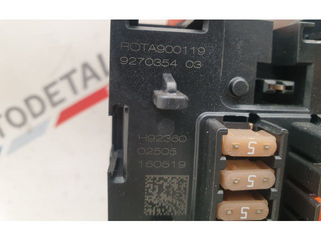 Pojistková skříňka 9270354, 9270356 BMW 2 F45 2015