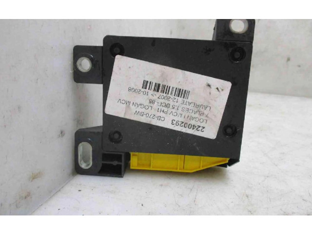 Блок управления надувных подушек 8200946126, 8200946126   Dacia Logan I