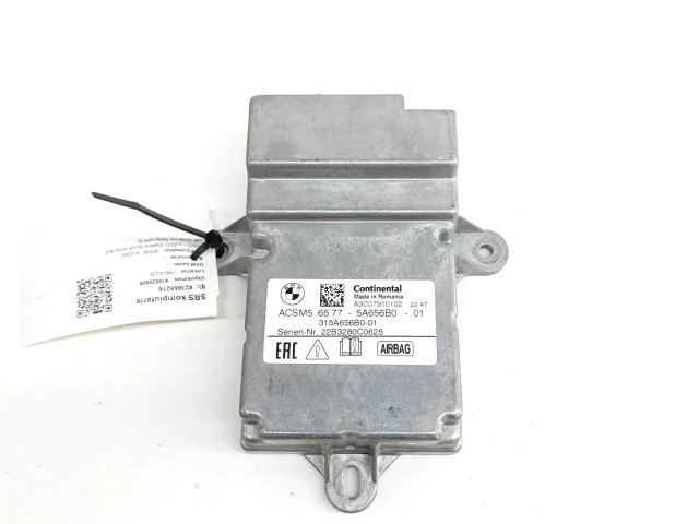 Блок подушек безопасности 5A656B0, A3C07910102 BMW i4