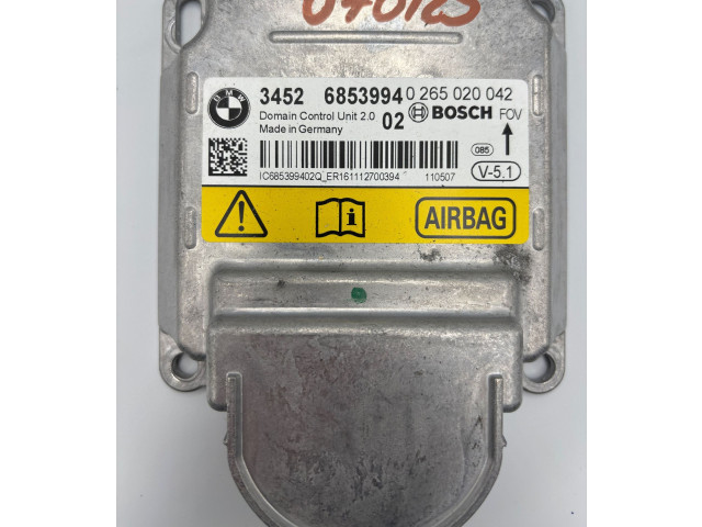 Блок управления надувных подушек 6853994, 0265020042 BMW X3 F25