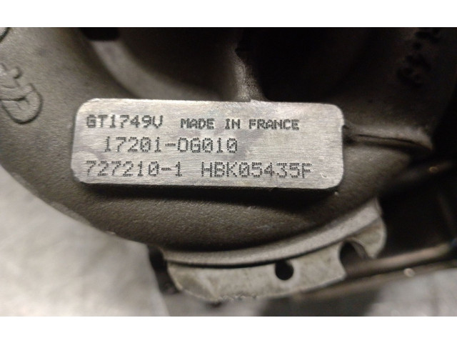 Turbodmychadlo Турбина 172010G010, 7272101 Toyota Corolla E140 E150 1CDFTV