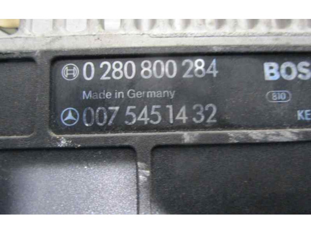 Řídící jednotka 0075451432, 0280800284 Mercedes-Benz E W124 1991