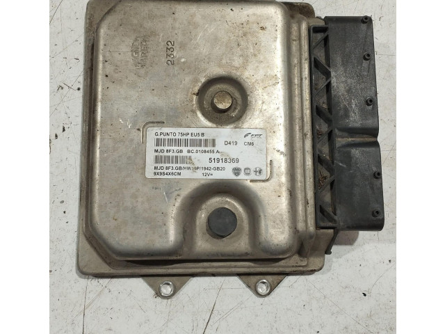 Řídící jednotka 51918369, 51918369   Fiat Punto Evo 2010