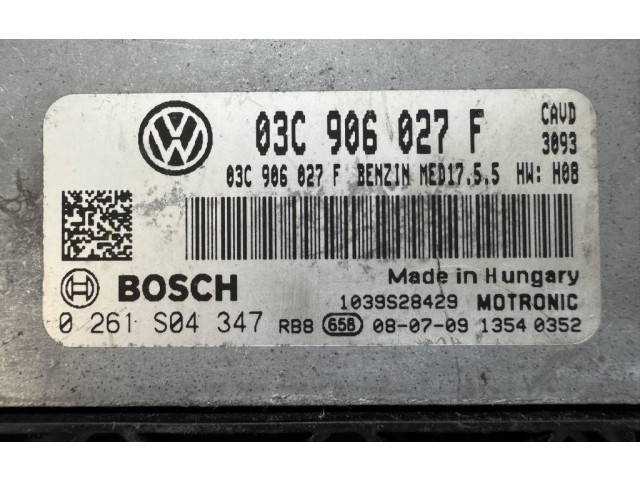 Řídící jednotka 03C906027F, 0261S04347 Volkswagen Tiguan 2010