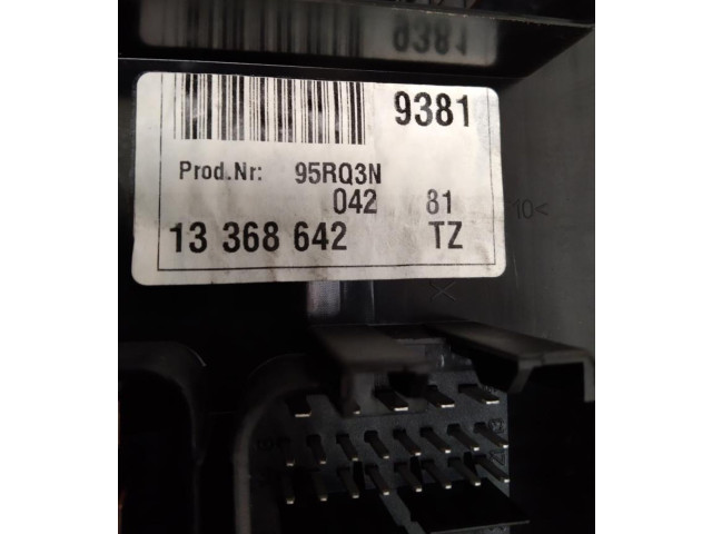 Блок управления двигателем Блок управления 13368642   Opel Astra J