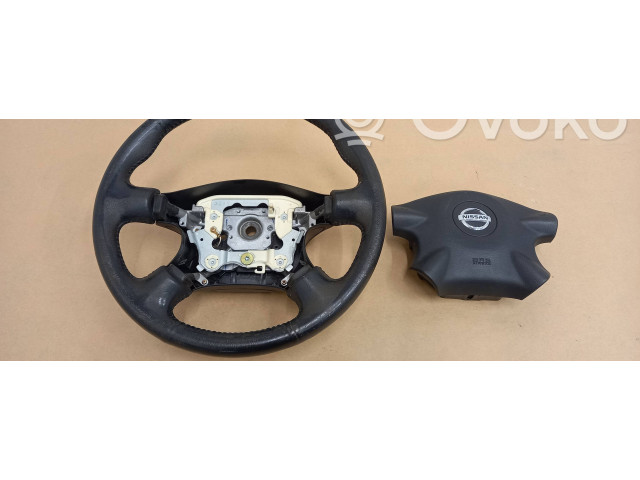 Руль Nissan Navara D22 1997 - 2004 года 484V02, 3Z17