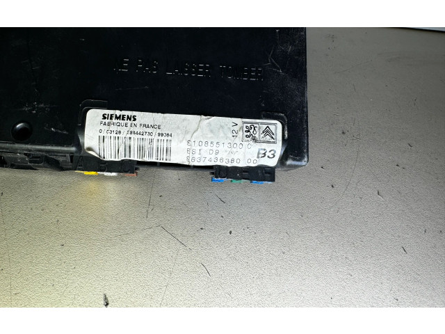Блок комфорта 9637436380, S108551300C Peugeot 406