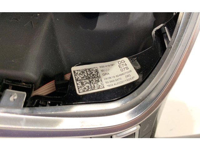 Руль Volkswagen Golf VII 2013 - 2019 года 5G0419091DG