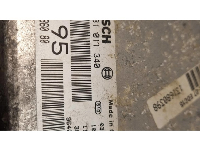 Блок управления двигателя 9652386080, 0281011340 Citroen C5