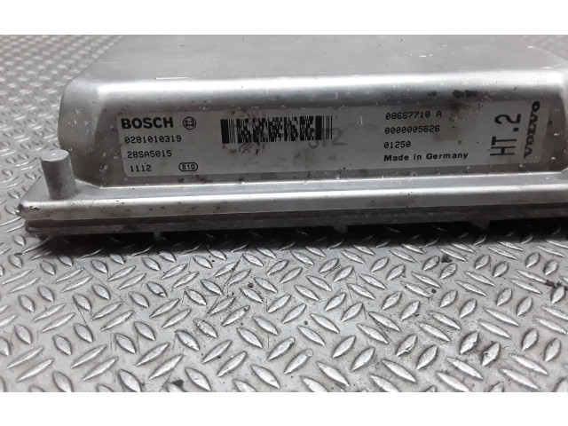 Блок управления двигателя 08667710A, 0281010319   Volvo V70
