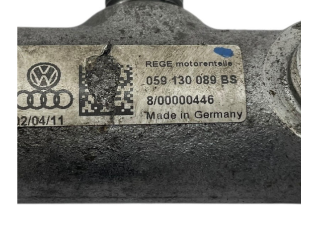 Топливная рампа 059130089BS, 059130089 Audi A5 Sportback 8TA для двигателя CDUC