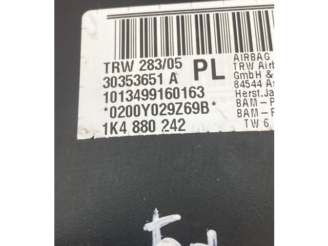 Подушка безопасности в сиденье 1K4880242, 30353651A   Volkswagen Golf Plus