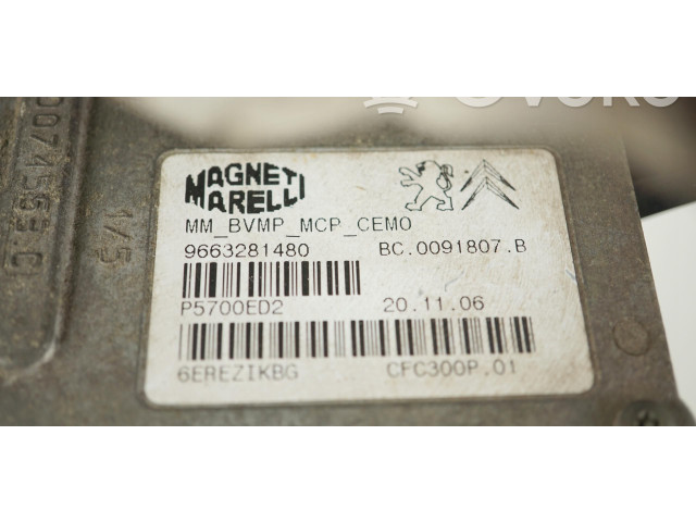 Блок управления коробкой передач 9663281480 Citroen C4 Grand Picasso