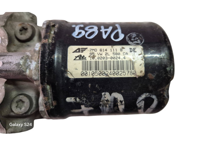 Блок АБС 7M0614111B, 95VW2L580CA Ford Galaxy 1995 - 2000 года