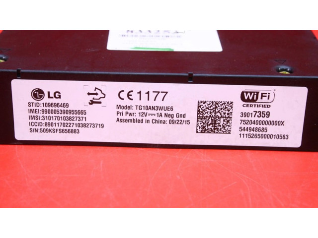 Řídící jednotka 39017359, 39017359 Opel Mokka 2015