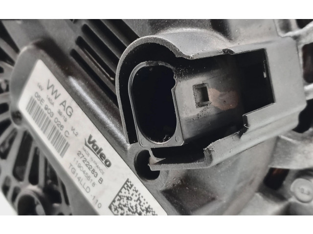 Генератор 05E903026C, 272283b   Skoda Octavia Mk3 (5E)      