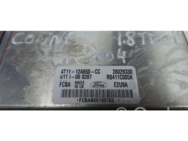 Блок управления двигателя 4T11-12A650-CC Ford Connect