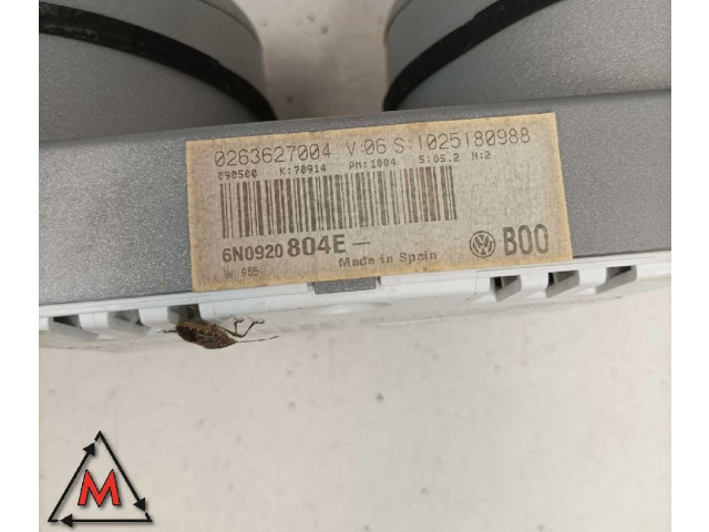 Přístrojová deska Volkswagen Polo III 6N 6N2 6NF 1999 0263627004, MotorMeter