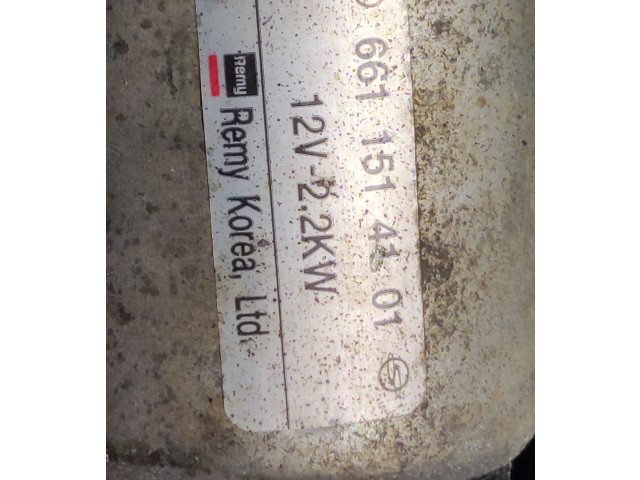 Стартер 6611514101 SsangYong Actyon