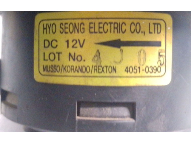 Вентилятор печки 40510390, 6921005401 SsangYong Korando