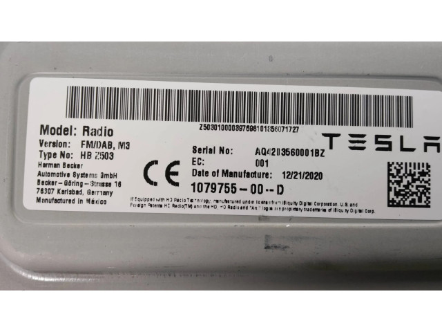 Блок управления 107975500D Tesla Model 3