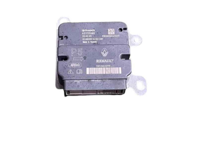 Блок подушек безопасности 985100209R, 985109819R Dacia Duster II