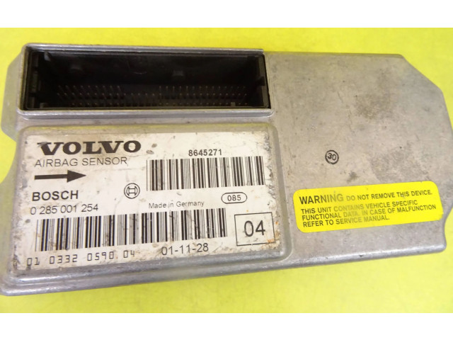Блок подушек безопасности 0285001254 Volvo V70