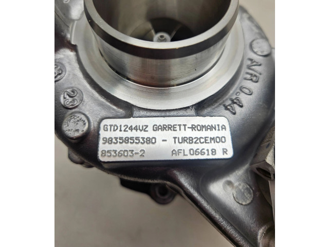 Турбина Peugeot 2008 II 9835855380, 1631887180
