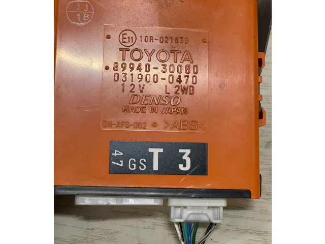 Блок управления 8994030080, 0319000470   Lexus GS 300 350 430 450H