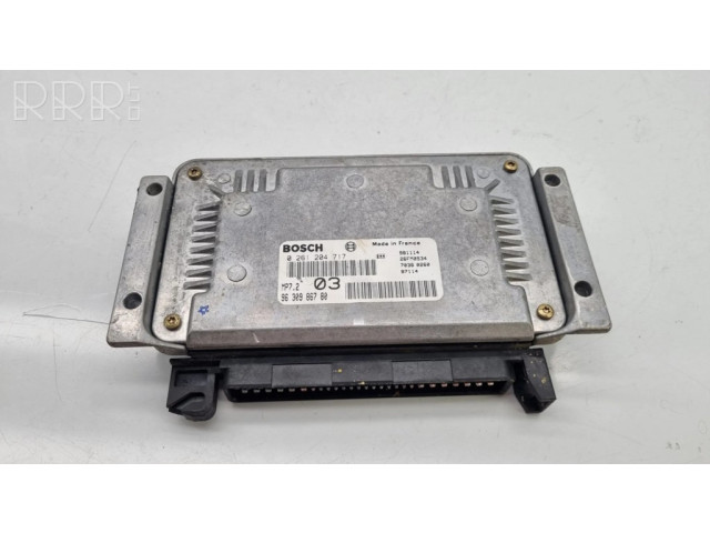 Блок управления двигателя 9630986780, 0261204717   Peugeot 306