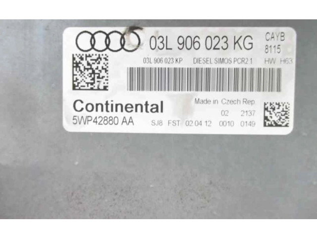 Блок управления двигателем Блок управления 03L906023KG   Audi A1