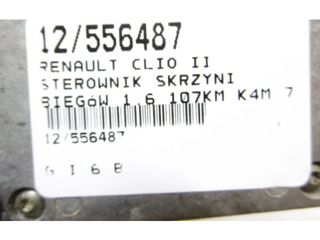 Блок управления коробкой передач 7700115401, 7700115401 Renault Clio II