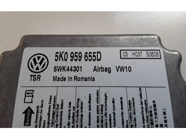Блок подушек безопасности 5K0959655D Volkswagen Golf VI