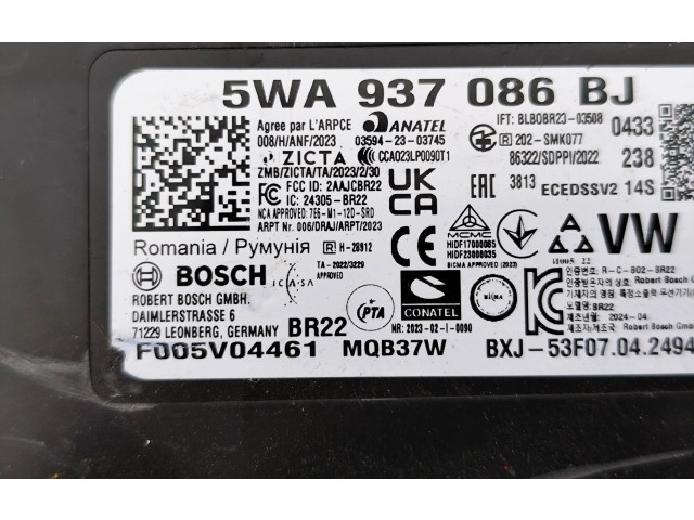 Блок комфорта 5WA937086BJ, 035942303745   Skoda Fabia Mk4 (6VA)   