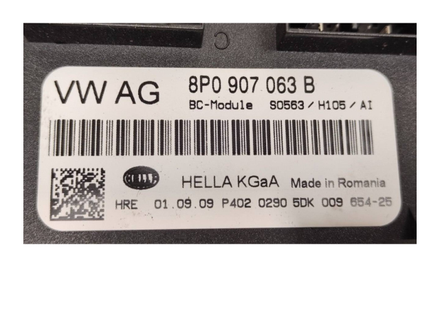 Блок комфорта 8P0907063B, 5DK00965425   Audi TT TTS Mk2   
