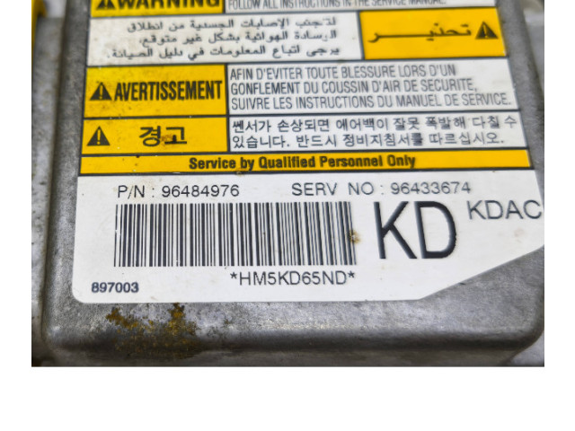 Блок подушек безопасности 96484976, 96433674   Chevrolet Matiz