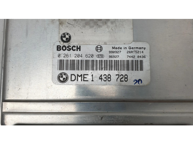 Řídící jednotka 0261204620, DME1438728 BMW X5 E53 2003