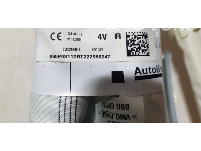 Боковая подушка безопасности 985P03112R, 658028800B   Dacia Spring