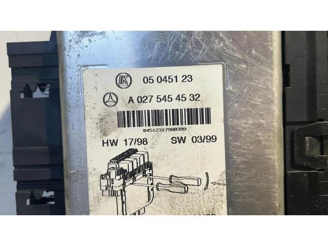 Pojistková skříňka A0275454532 Mercede-Benz S W220